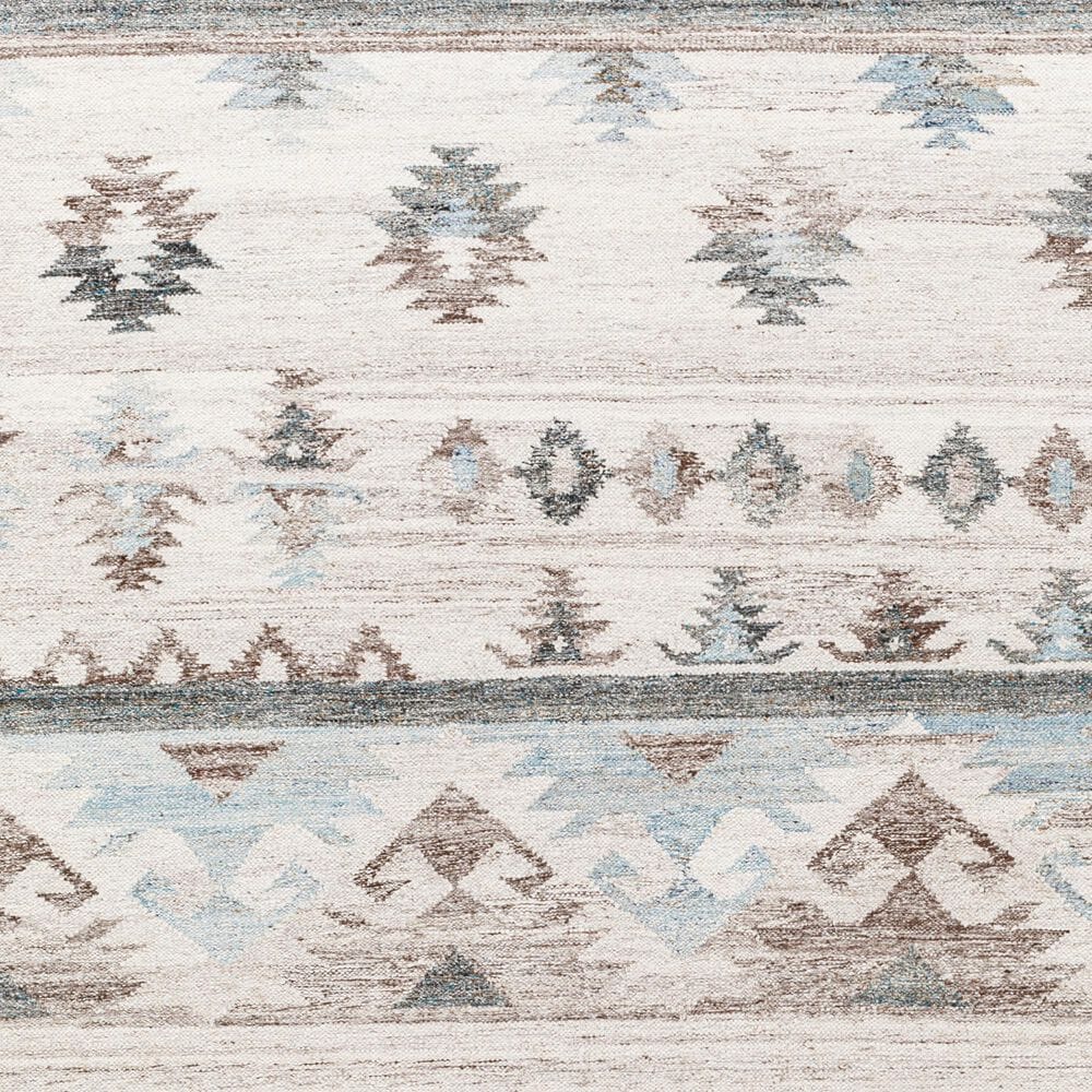 Surya Alyssa 5&#39; x 7&#39;6&quot; Ivory, White, Black, Brown and Blue Area Rug, , large