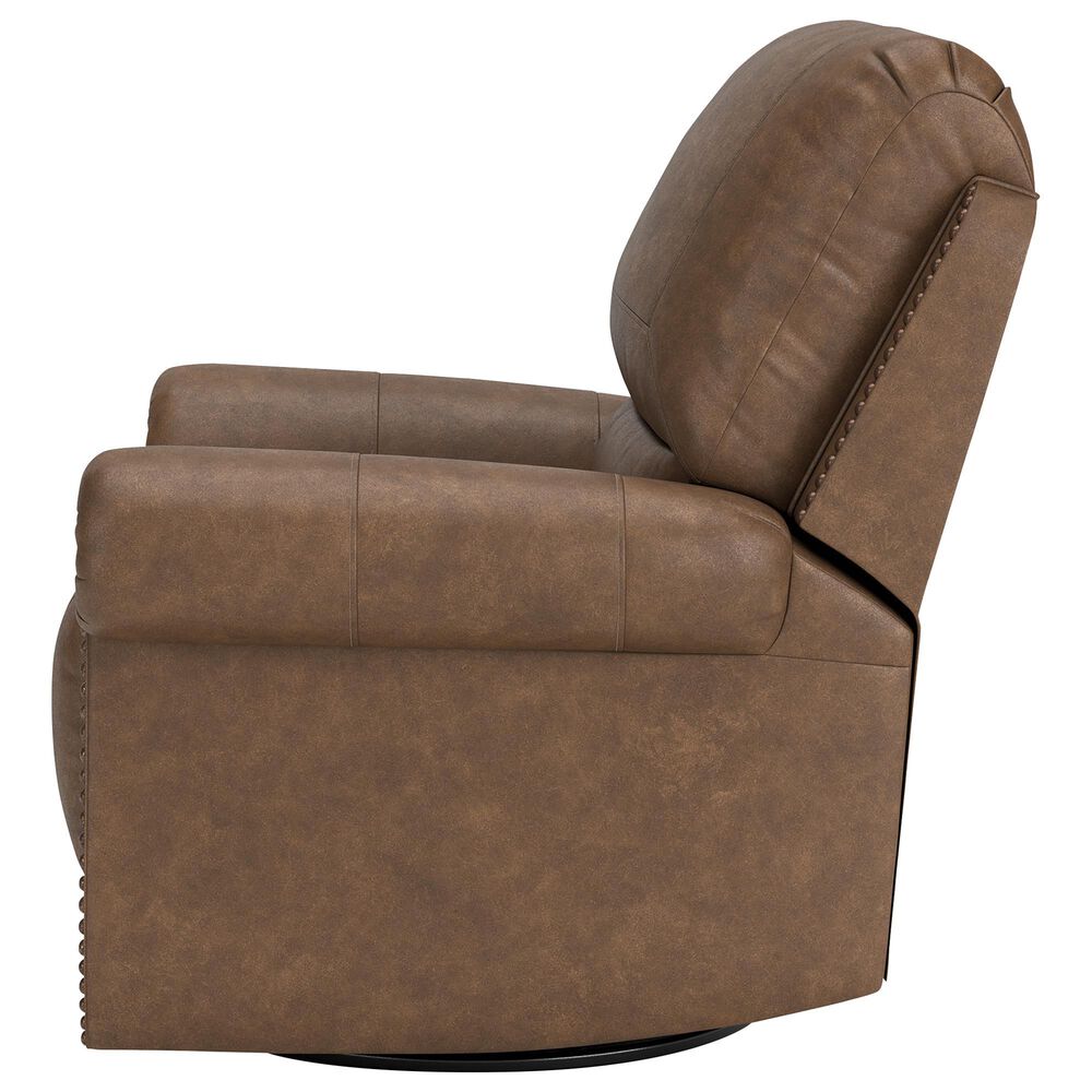 Ashley Chasemore Manual Swivel Glider Recliner in Earth, , large