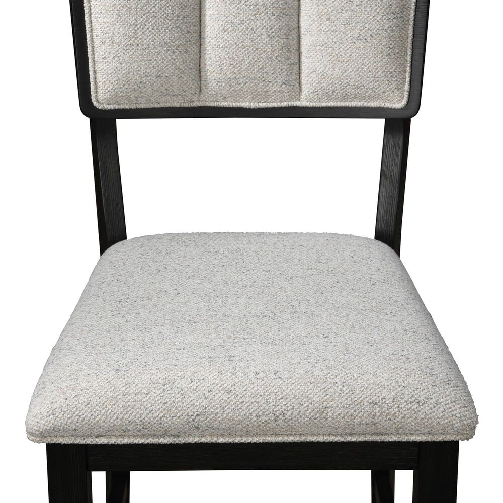 Crown Mark 7-Piece Dining Set in Black and Grey, , large