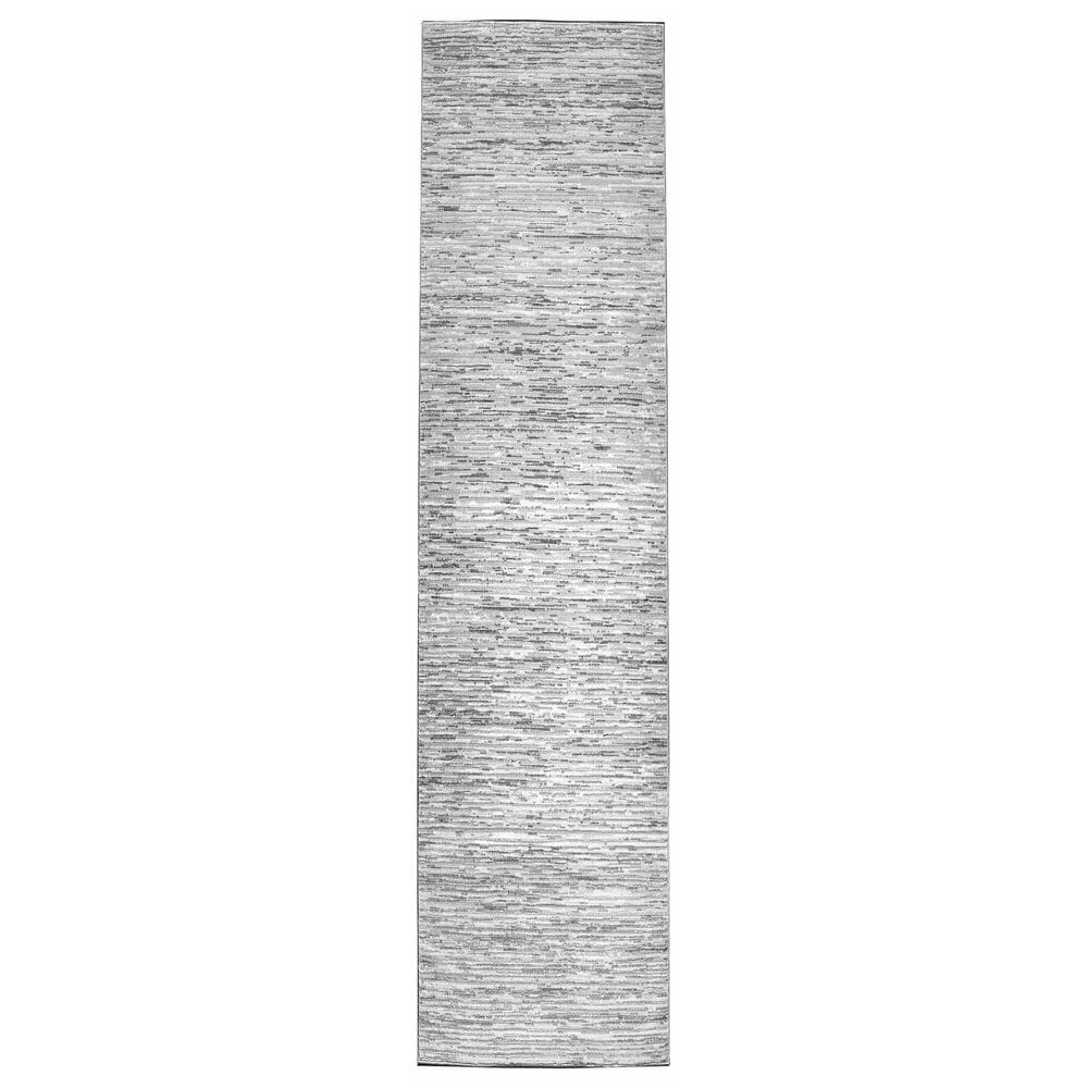 Radici USA Davide Striped 2"2" x 7"7" Grey Area Rug, , large