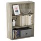 HOMLUX 3-Tier Open Shelf Bookcase in Sonoma Oak, , large