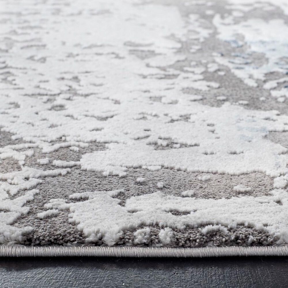 Safavieh Craft CFT820F 4&#39; Square Grey and Blue Area Rug, , large