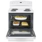 GE Appliances 30" Free-Standing Electric Range in White, , large
