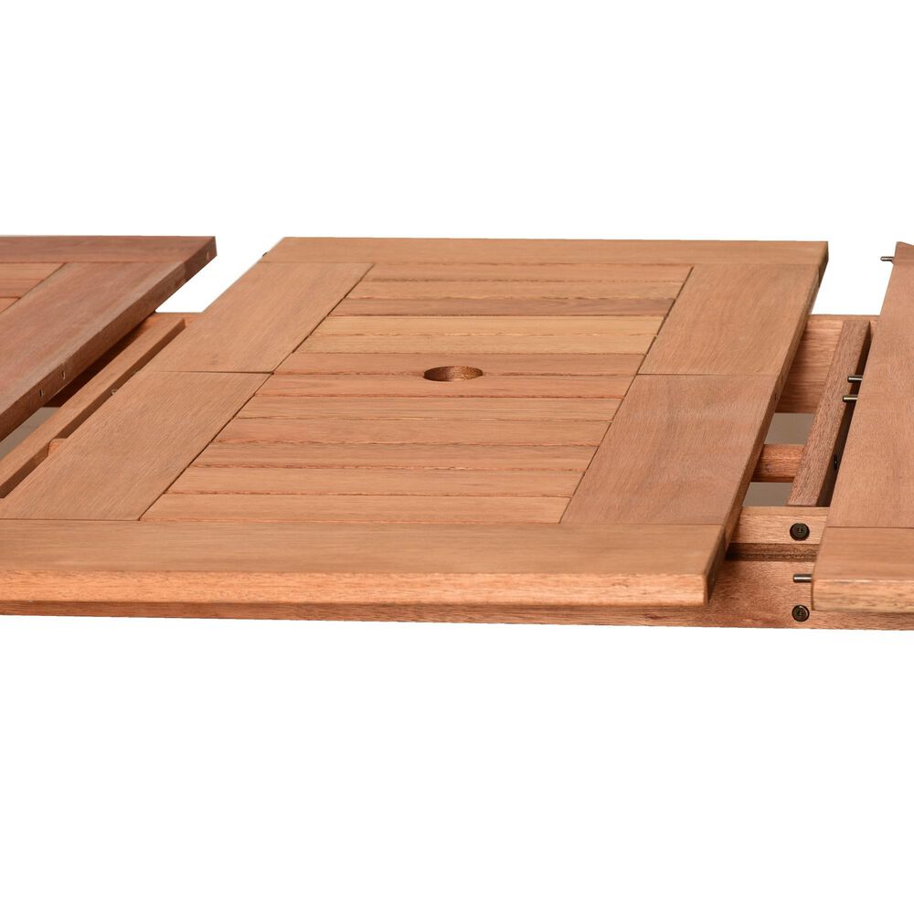 International Home Miami Sapo 9-Piece Rectangular Patio Dining Set in Brown, , large