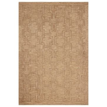 Loloi Barrow Camel and Brown 7"9" x 9"9" Area Rug, , large