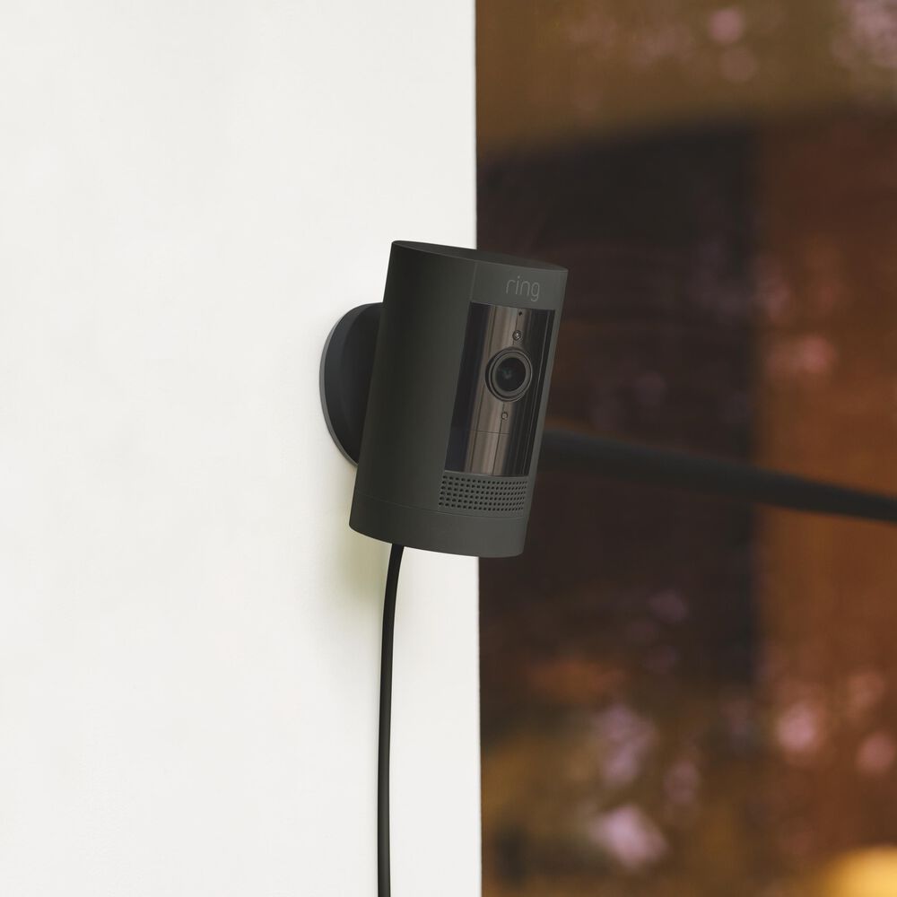 Ring Stick Up Cam Plug In Black Shop NFM