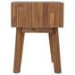 LH Imports Gia 1-Drawer Nightstand in Warm Pecan, , large