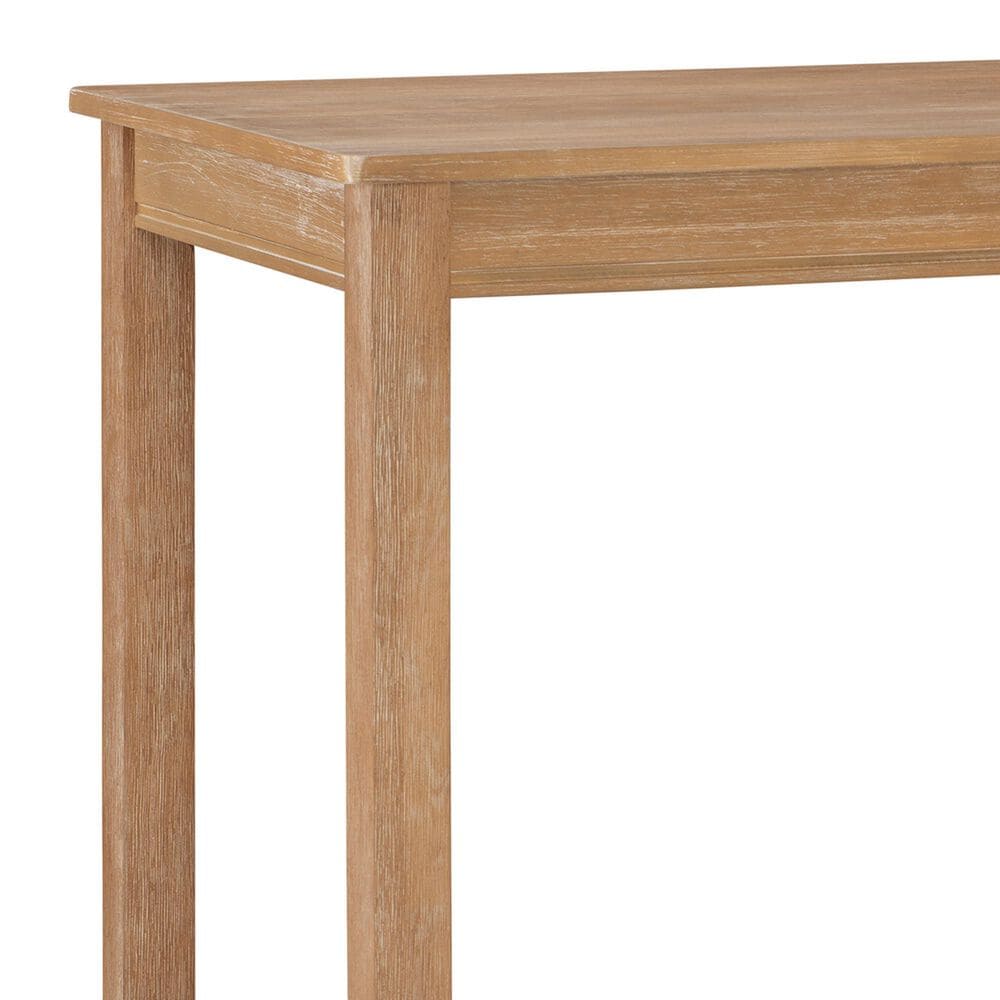 Linon Home Decor Claridge Bar Height Pub Table in Distressed Natural - Table Only, , large
