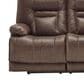 Ashley Wurstrow Power Reclining Sofa with Adjustable Headrest in Umber, , large