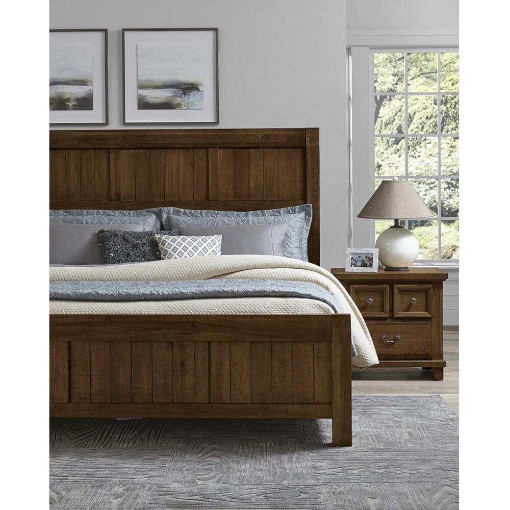 Viceray Collections Timber Creek 2 Drawer Nightstand in Rustic Cherry, , large