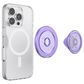 PopSockets MagSafe Circle Kick-Out PopGrip in Translucent Dusty Purple, , large