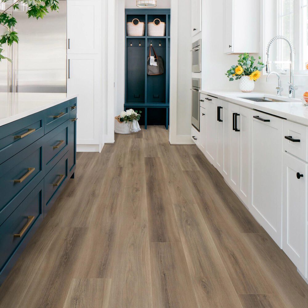 US Floors Originals Enhanced Worn Leather Pecan 9" x 72" Luxury Vinyl Plank, , large