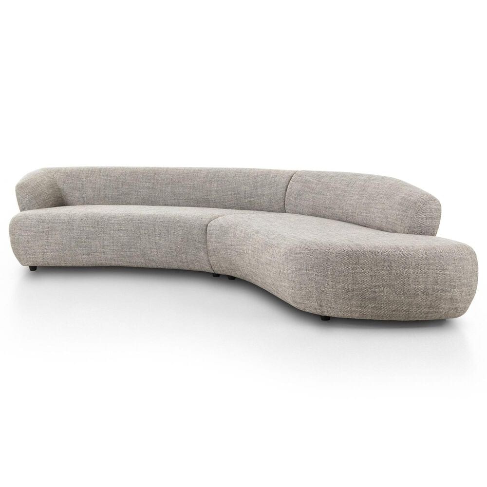 Four Hands Belen 2Pc Sectional w/ RAFC-Thames Coal, , large