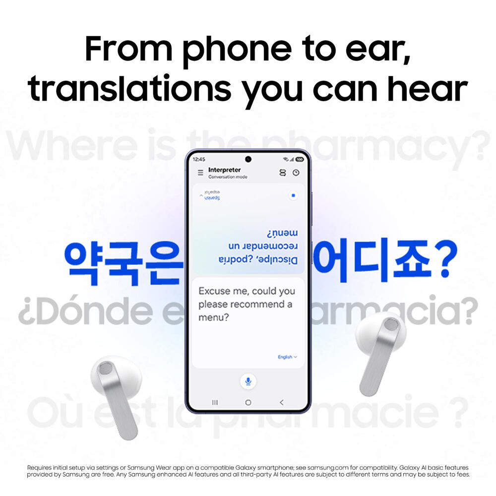 Samsung Galaxy Buds4 in Black, , large