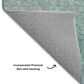 Dalyn Rug Company Lazio 8" x 10" Teal Area Rug, , large