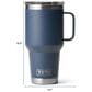 YETI Rambler 30 Oz Travel Mug with Stronghold Lid in Cape Taupe, , large