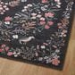 Rifle Paper Co Maison Tuileries 2"6" x 7"6" Black Runner, , large