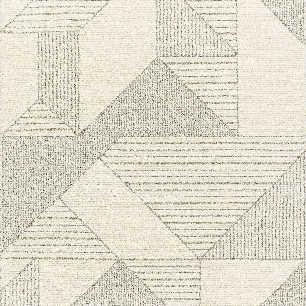 Surya Gavic 2&#39; x 3&#39; Ivory, Medium Gray and Light Beige Area Rug, , large