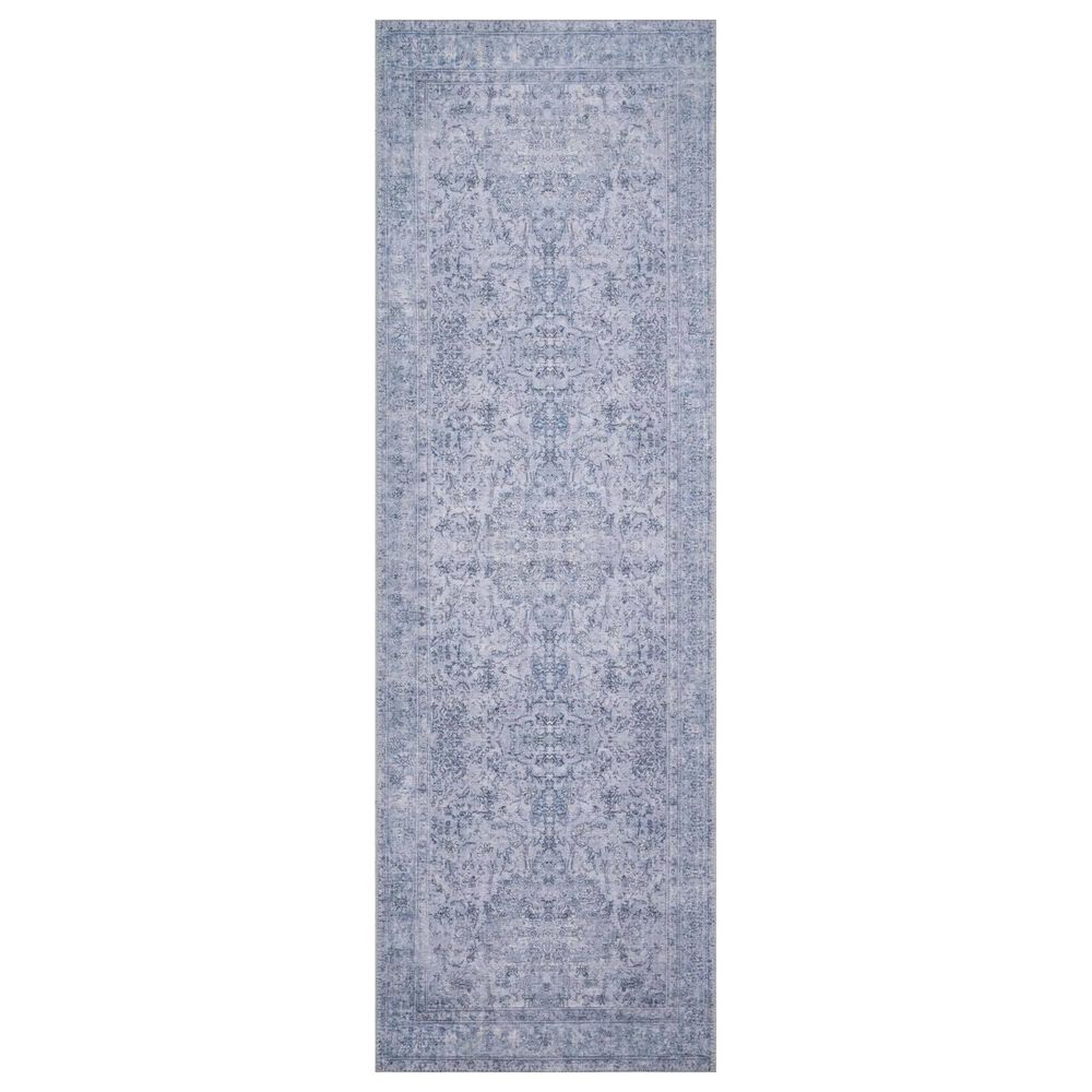 Loloi Loren LQ-09 2"6" x 7"6" Slate Runner, , large