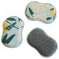 Once Again Home Birdsong Reusable Sponges in Light Blue (Set of 3), , large