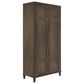Furniture Worldwide Montclair 2-Door Storage Cabinet in Cocoa, , large
