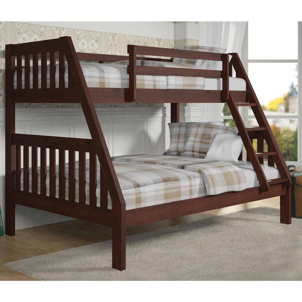 Ingrijpen tuin auteursrechten Little Dreamer Twin over Full Bunk Bed in Dark Cappuccino | Nebraska  Furniture Mart
