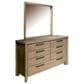 Golden Wave Furniture Pacific Grove Dresser without Mirror in Sand Dune, , large
