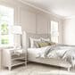 Vantage Mezzanine 3 Drawer Mirrored Nightstand in Dove Gray, , large