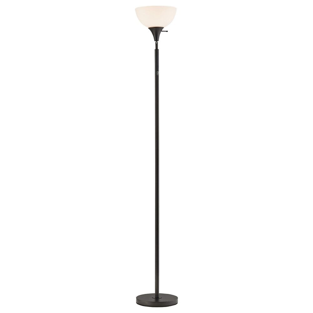 Lite Source Wren Torch Floor Lamp in Black, , large