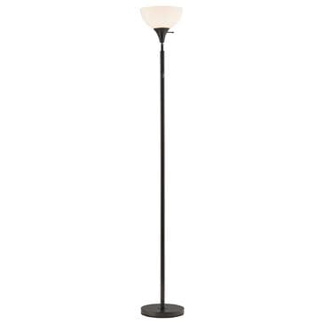 Lite Source Torchiere Floor Lamp in Black, , large
