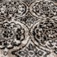 Central Oriental Tulsa Ledyard 7"10" x 9"10" White Sand and Nickel Area Rug, , large