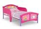 Delta Children Peppa Pig Big Adventures Plastic Toddler Bed in Pink, , large