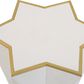 Uttermost Capella Accent Table in White and Gold, , large