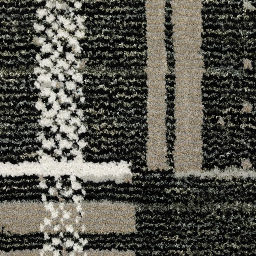 Oriental Weavers Atlas Black 2&#39;6&quot; x 12&#39; Runner, , large