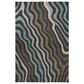 Dalyn Rug Company Kenner KN4 Black 8" x 10" Area Rug, , large