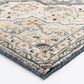 Central Oriental Minerva Corelia 7"10" x 9"10" Vintage Blue and Storm Area Rug, , large