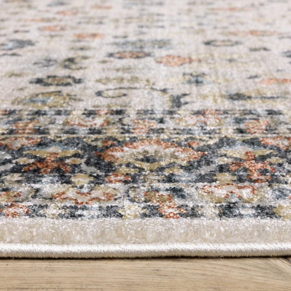 Oriental Weavers Eliana Beige and Multicolor 7&#39;10&quot; x 10&#39;10&quot; Area Rug, , large