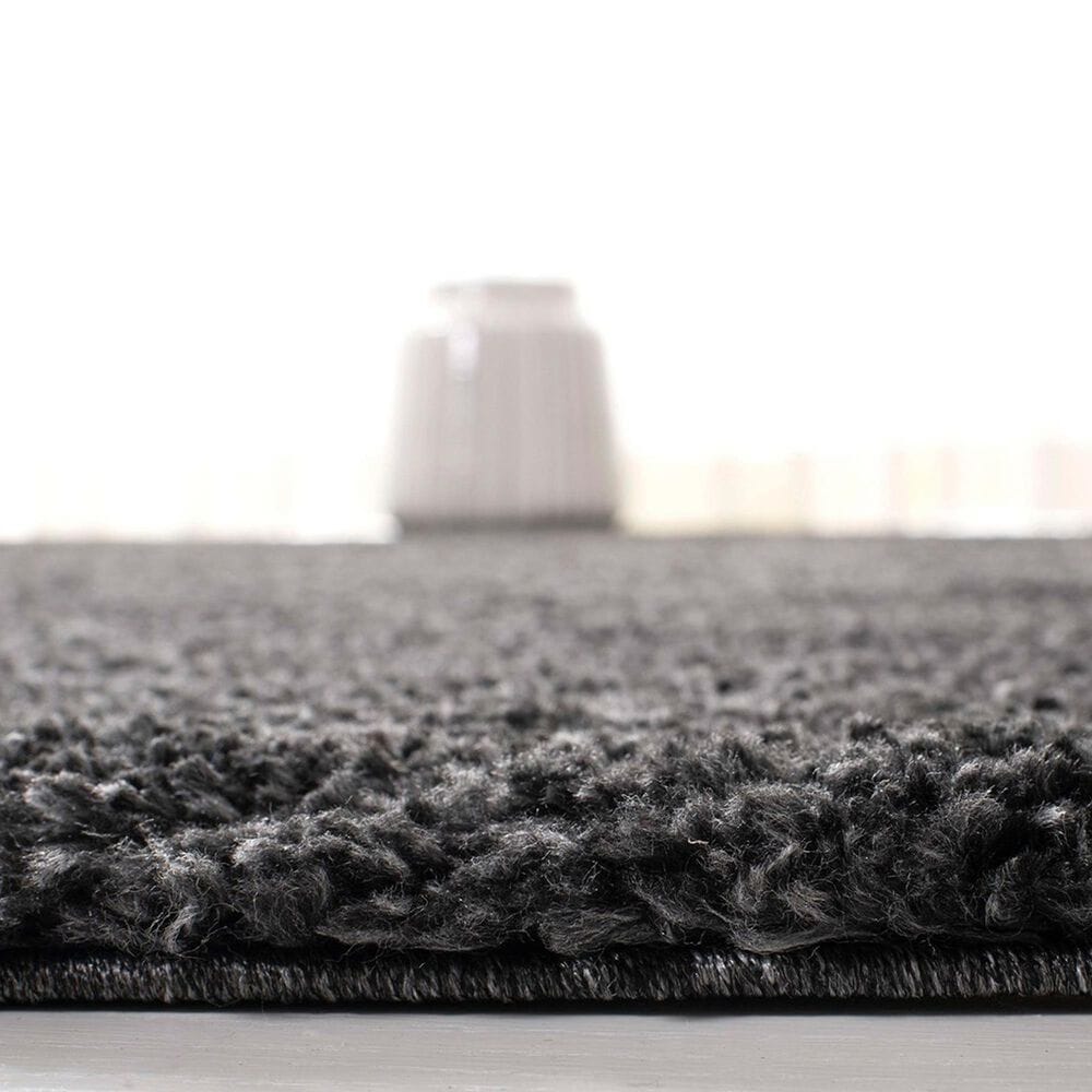 Safavieh August Shag AUG900H 6&#39; x 9&#39; Charcoal Area Rug, , large