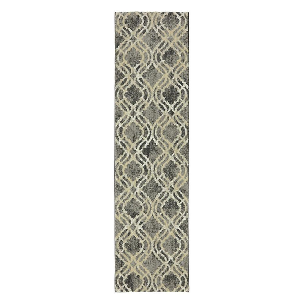 Karastan Euphoria Potterton 90274-5913 2'1" x 7'10" Ash Gray Runner, , large