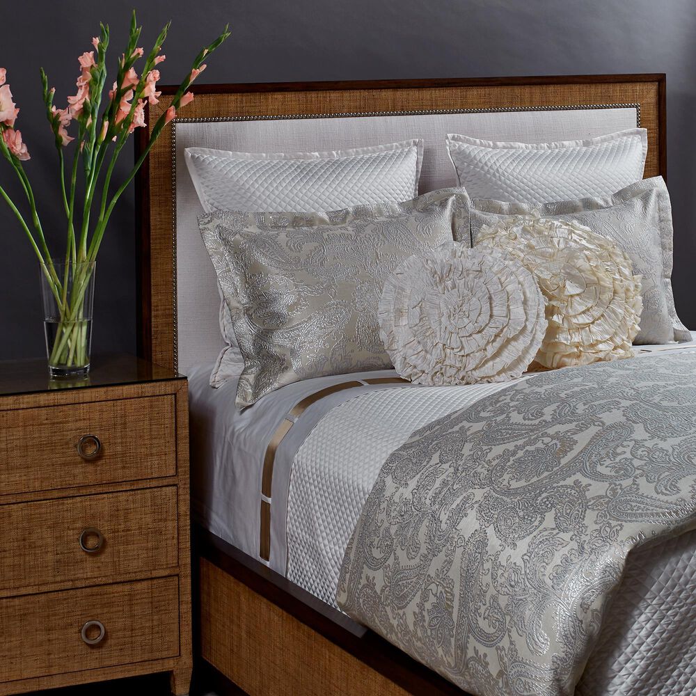 Ann Gish Art Of Home 4-Piece King Single Diamond Coverlet Set In Ivory, , large