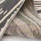 Central Oriental Terrace Tropic Seashell Beach 6"7" x 9"6" Stone and Snow Area Rug, , large