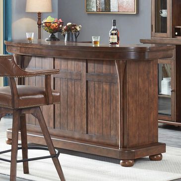 Radius Merion Front Bar in Distressed Walnut, , large