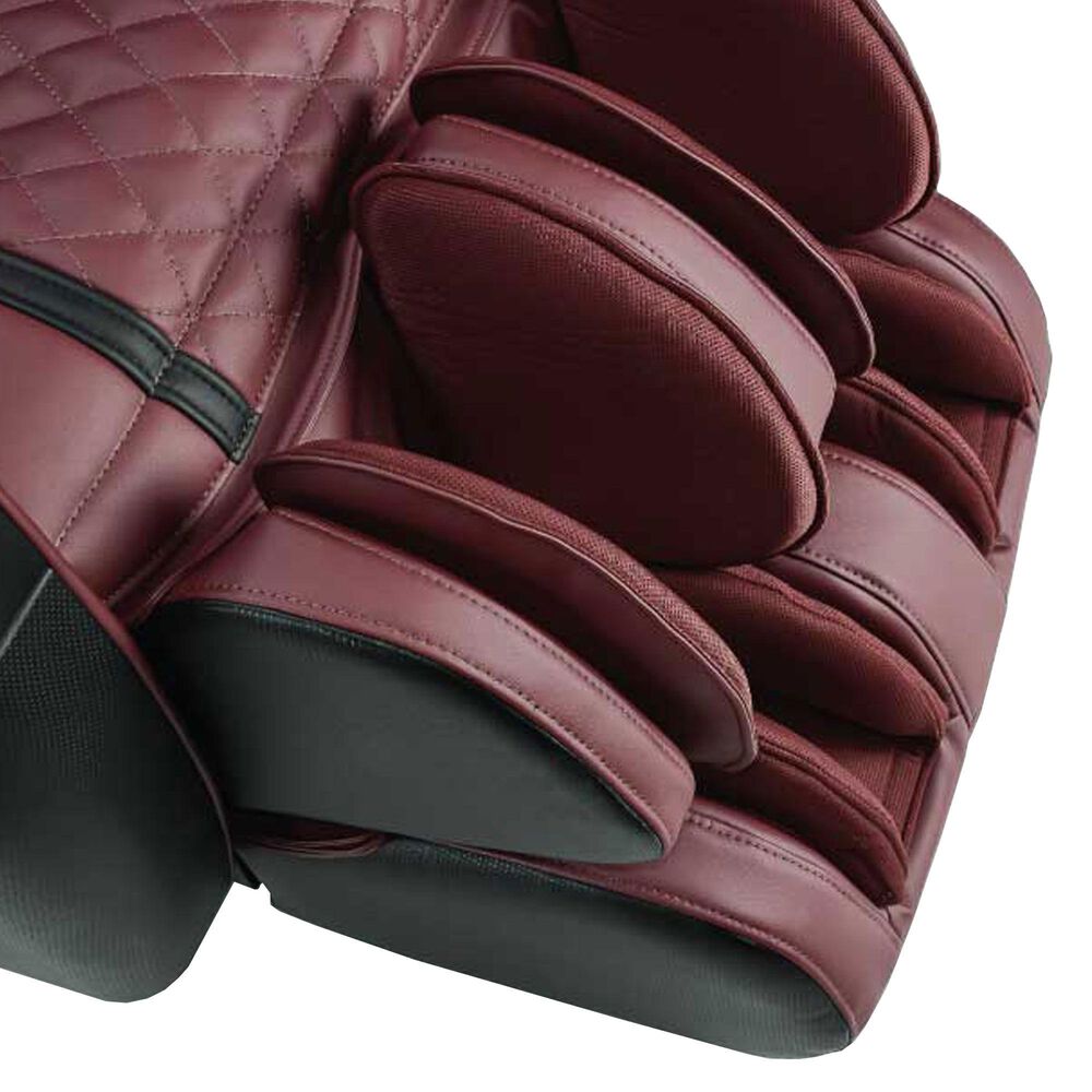 Cozzia Massage Chair in Burgundy and Pearl Black, , large
