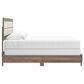 Ashley Sharnari King Panel Bed in Warm Gray, Brown and Antique White, , large