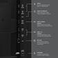 Samsung 85" Class QN70H Series Neo QLED Samsung Vision AI Smart TV with Q-Series 3.1.2 Channel Soundbar System in Titan Gray, Black and Titan Black, , large