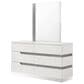 New Heritage Design Paradox Dresser Mirror in White Gloss, , large
