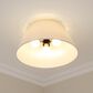 Golden Lighting Penn Flush Mount in Matte Black, , large