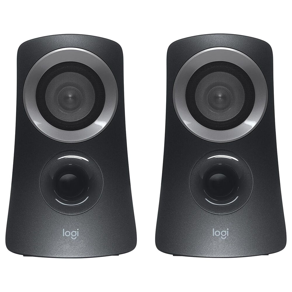 Logitech Speaker System with Subwoofer in Black, , large