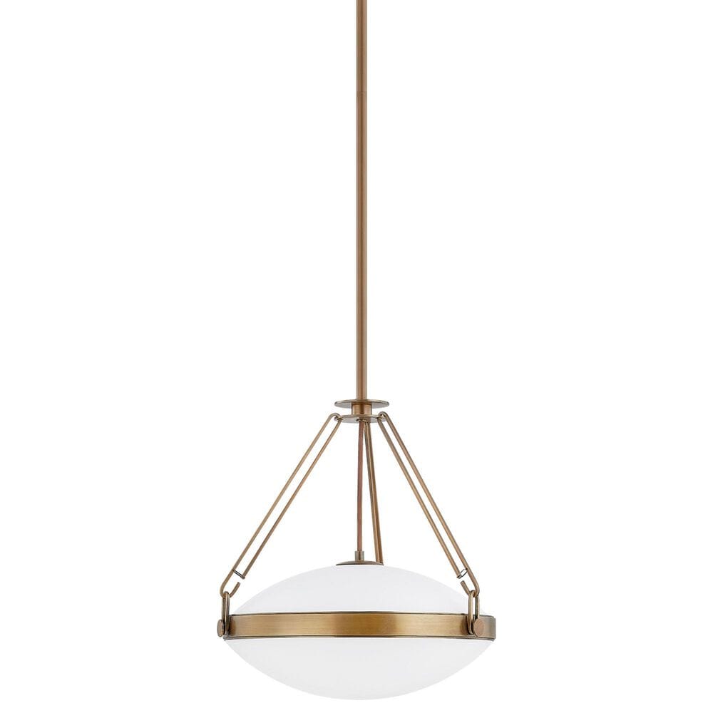 Troy Lighting Kade 16" 1-Light Pendant in Patina Brass, , large