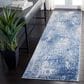 Safavieh Aston 2" x 11" Navy and Gray Runner, , large